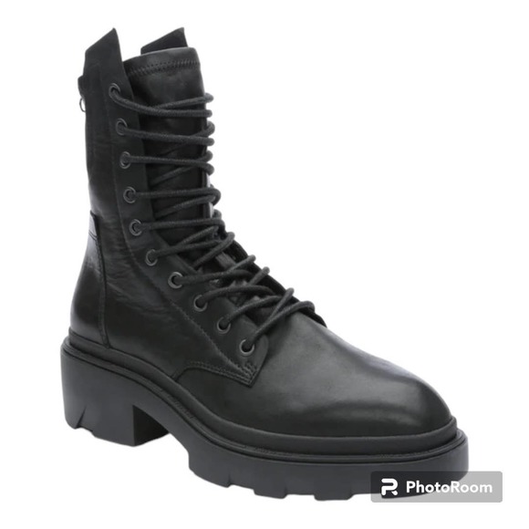 ASH combat lace up boots - Picture 1 of 7
